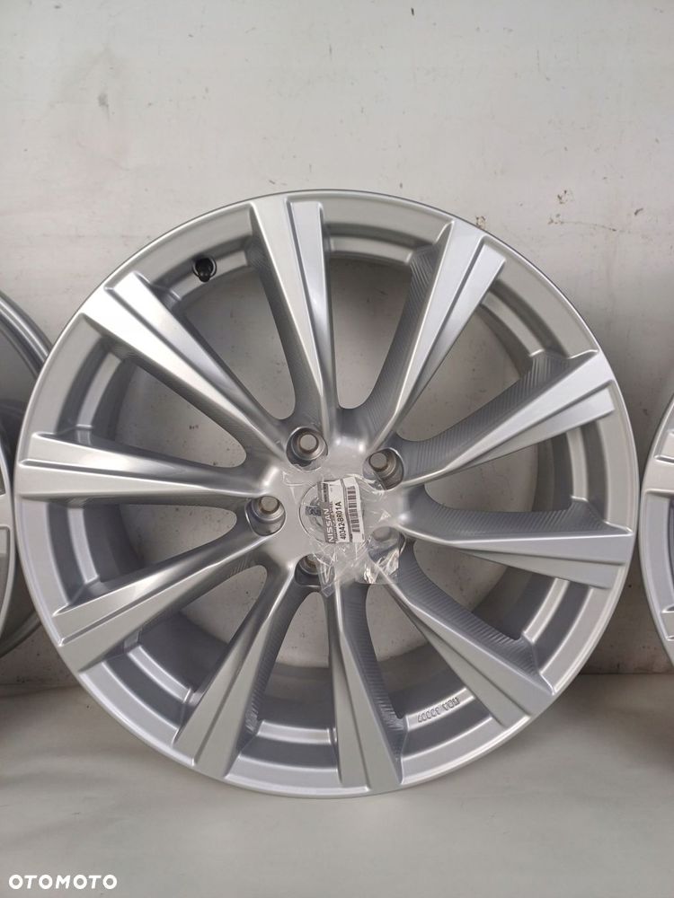 4x felgi felga aluminiowa kadjar pulsar x-trail 7.0jx19 5x114.3 et 40 - 3