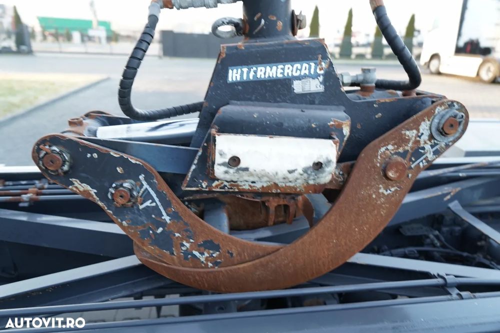 Scania P 280 / 4X2 / ȘASIU - 4,9 M / + HDS HMF 635 / CAPACITATE DE RIDICARE 1.500 KG / ATINGERE MAXIMĂ 6,9 M / GRĂTAR / - 18