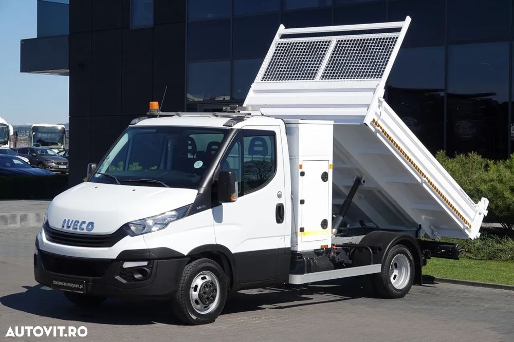 Iveco DAILY 35-160 / BASCULATOR SPATE / DUBLU / MANUAL / IMPORTAT - 3