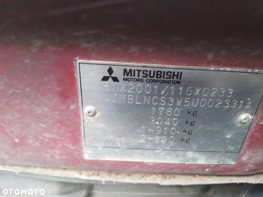 MITSUBISHI LANCER VII KOMBI 1.6 16V 03 - 08  ZDERZAK TYŁ TYLNY  R20 - 38