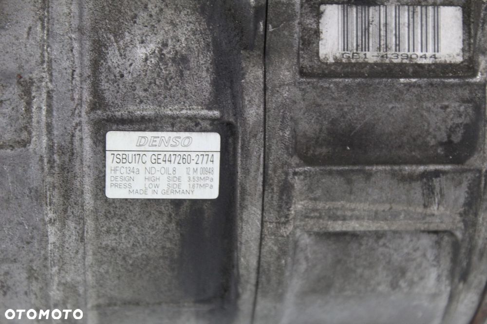 SPRĘŻARKA KOMPRESOR KLIMATYZACJI BMW X5M E70 4472602774 - 3