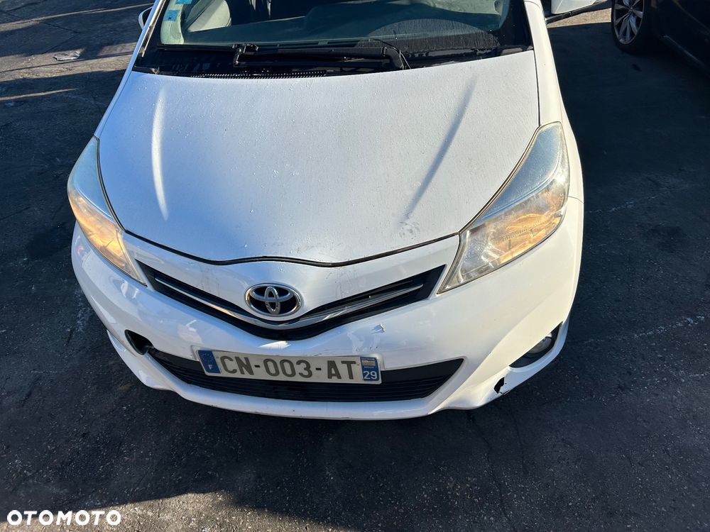 Toyota Yaris III przód kompletny maska zderzak błotniki lampy pas przedni kompletny chłodnice belka wzmocnienie europa - 3