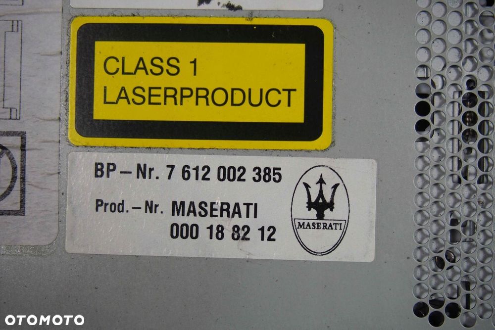 COMAND RADIO CD 7612002385 188212 MASERATI QUATTROPORTE V EUROPA - 13