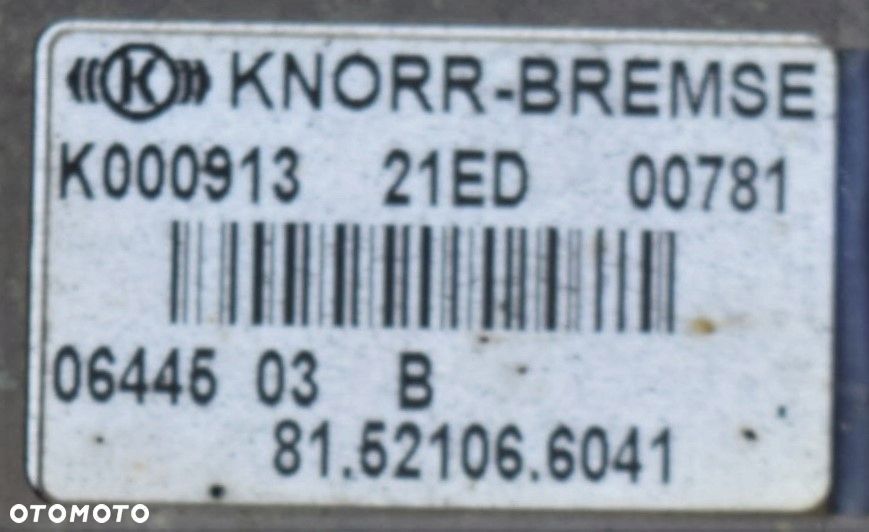 MODULATOR PRZEDNIEJ OSI EBS MAN TGX TGA TGL 6041 - 5
