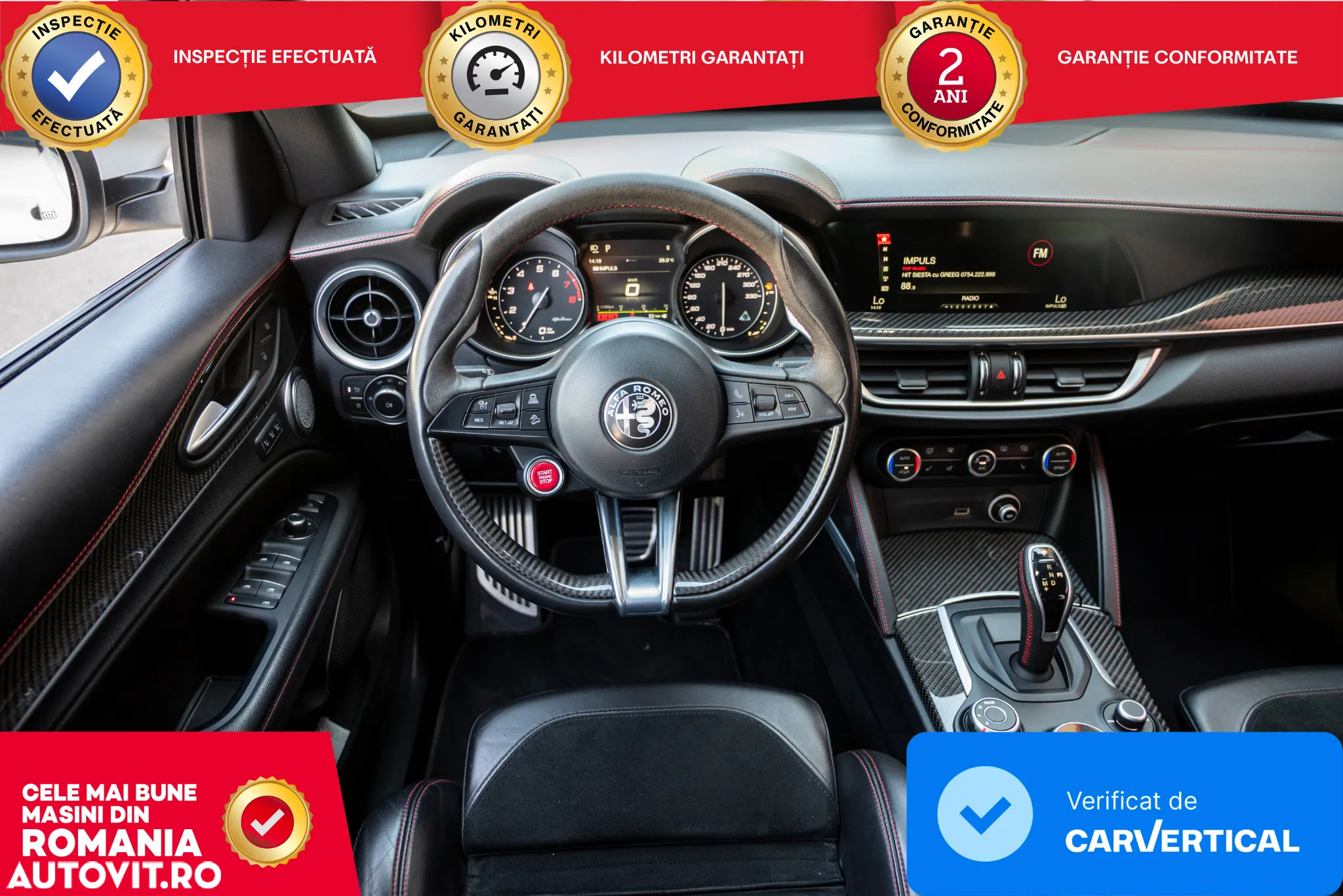 Alfa Romeo Stelvio 2.9 V6 Turbo AWD AT8 Quadrifoglio - 31
