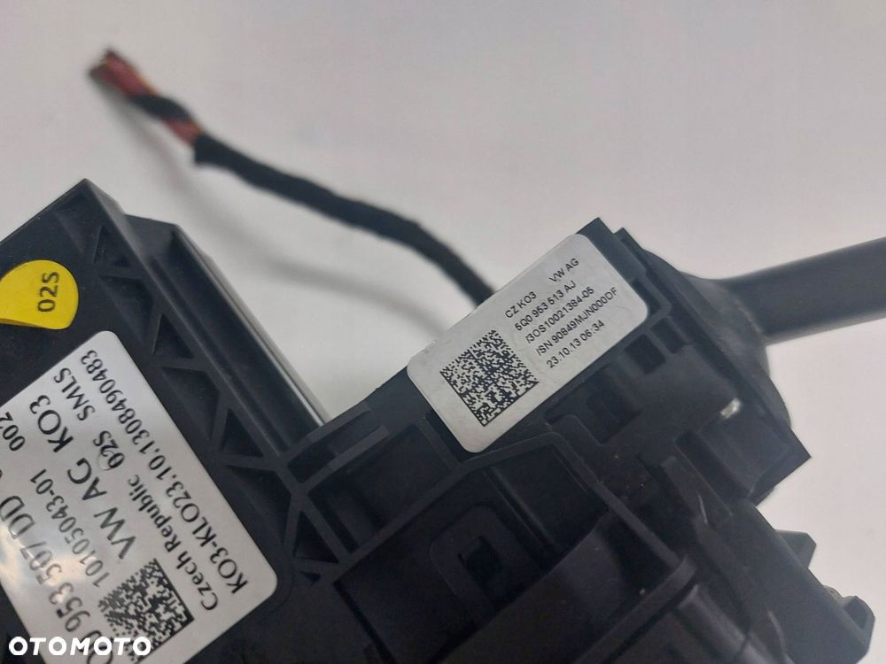 vw golf 7 audi a3 8v przełącznik zespolony manetki taśma 5q0953549c europa - 6