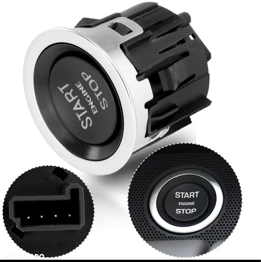 Buton pornire Start Stop Land Rover Range Rover Sport Evoque Discovery - 2