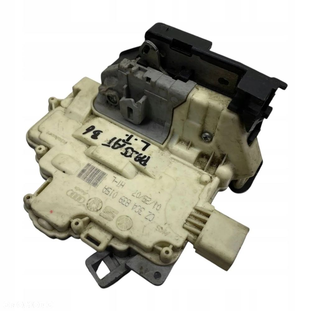 ZAMEK DRZWI TYŁ LEWY VW PASSAT B6 GOLF V TIGUAN EOS TOURAN 3C4839015A - 4