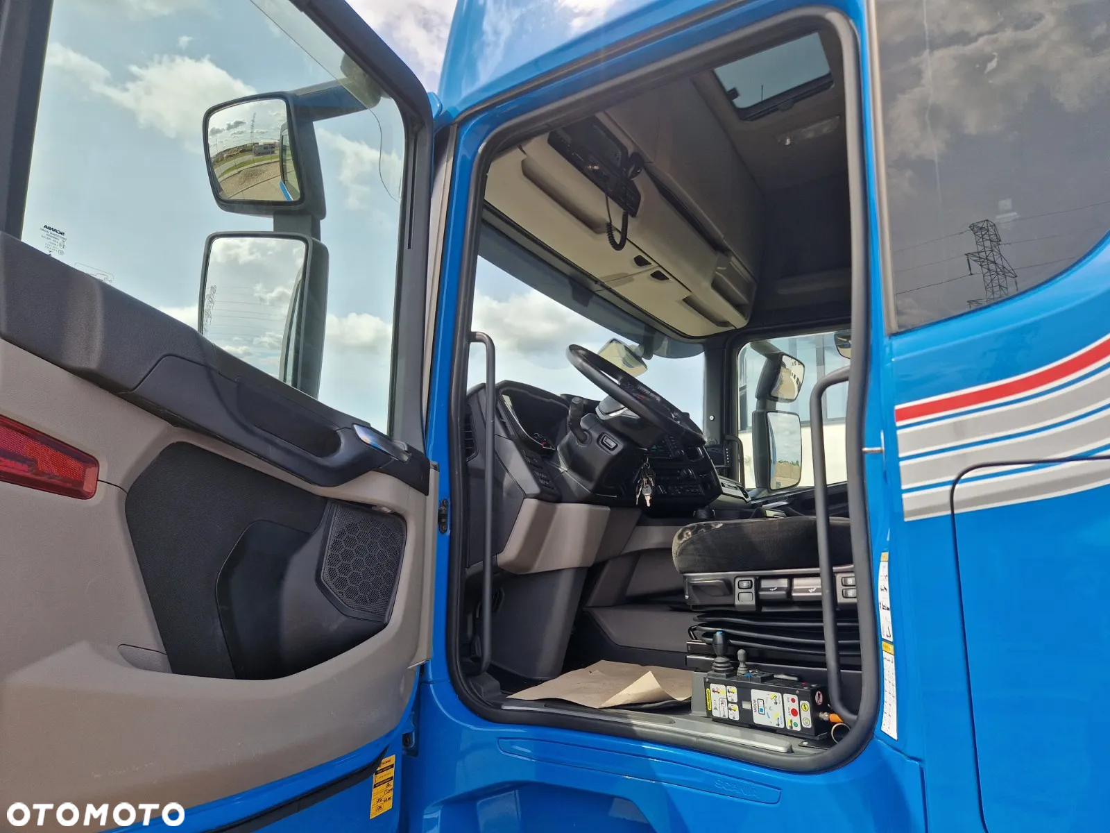 Scania R450/ HAKOWIEC PALFINGERA T20 - 31 MPA/ SKRĘTNA OŚ WLECZONA/ SERWIS NIEMCY - 18