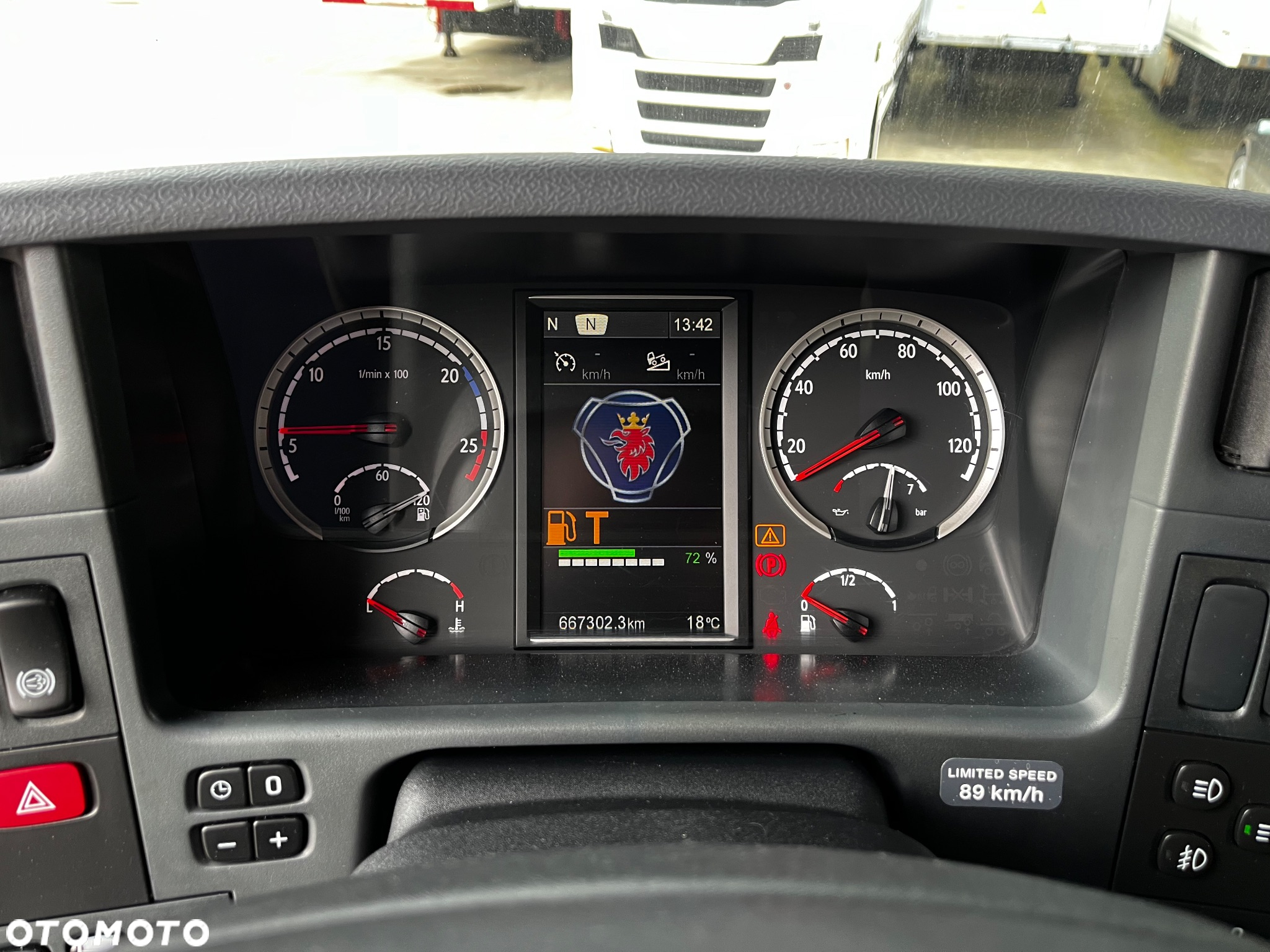 Scania G450 // 6x2// Skrzynia 6.40x2.49 // HDS Palfinger // Oś skrętna podnoszona // - 33