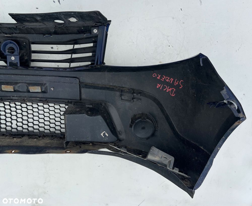 dacia sandero i 1.2 16v zderzak przedni przód 8200526596 - 5