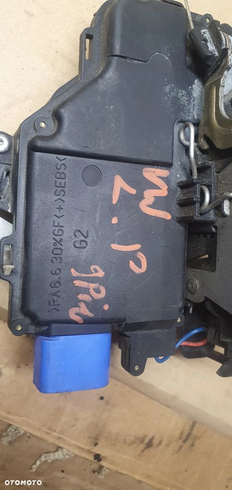 Zamek lewy przód przedni VW Skoda Seat 9 PIN - 5