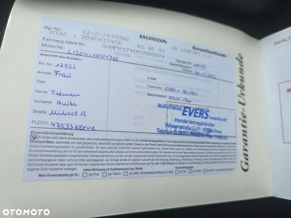 Honda Civic 1.4 Comfort - 28