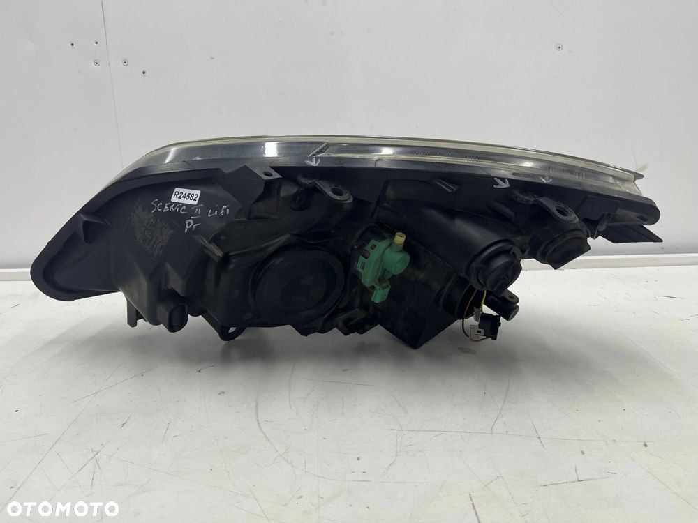 Lampa reflektor Renault Scenic 2 II Lift + Grand 06-09r. prawa przednia EU H7 soczewka prawy przód - 7