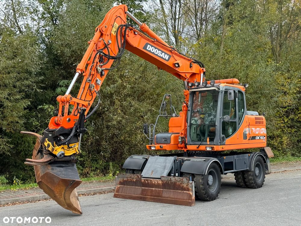 Doosan * DOOSAN DX160W *ROTOTILT* GPS 2D Leica * Sprowadzona * Stan Perfekcyjny * Koparka Kołowa * - 34