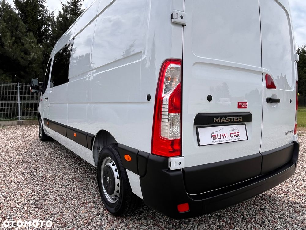 Renault Master L3H2 2.3dCi 130KM, Brygadówka/Doka 6-cio Osbowa, Klima, Tempomat, WEBASTO, Salon Polska, Pierwszy Właściciel, FV 23%, Bardzo Zadbany !!! - 13