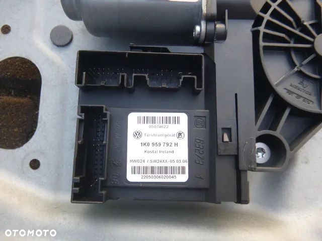 PODNOŚNIK SZYBY PRAWY PRZÓD PRAWY PRZEDNI VOLKSWAGEN TOURAN I 03-10 - 10