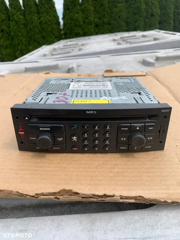 Radio Peugeot 307 96611439XT