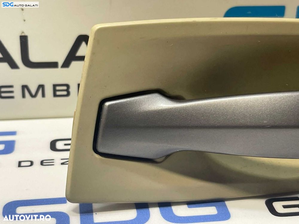 Clapeta Maner Deschidere Actionare Usa Portiera Stanga Fata Sofer BMW Seria 5 E60 E61 2003 - 2010 Cod 7034288 7076256 [1735] - 4