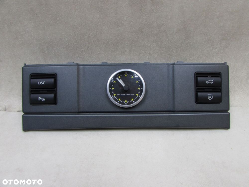 RANGE ROVER III LIFT L322 06-12 PANEL PRZELACZNIK STEROWANIA ZEGAREK 7H42-13D734-CA - 1