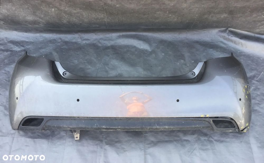 TOYOTA YARIS III LIFT 2014-2017 ZDERZAK TYLNY TYŁ - 1