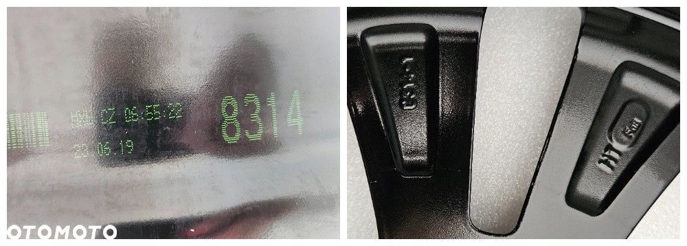 FELGA HYUNDAI i30 III TUCSON 8x19 19 ET55 5x114,3 - 15