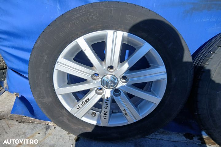 Jante aliaj cu anvelope 15 - set 5K0601025J 195/65 R15 6.5JX15H2 ET50 - 3