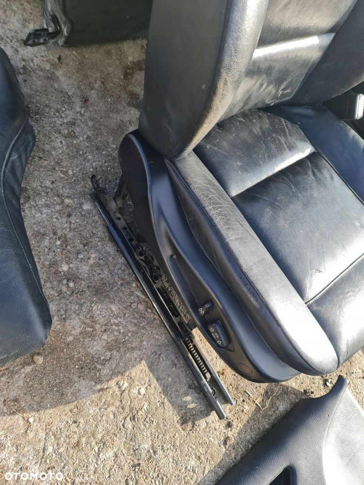 FOTEL FOTELE KANAPA BOCZKI SKÓRA0 BMW E46 KOMBI - 5