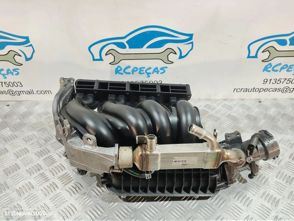 Coletor de admissão Mercedes com Válvula EGR e radiador EGR Mercedes CLK W209 220 CDI - 1