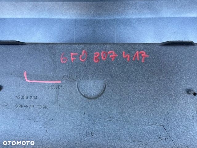 SEAT IBIZA V 6F0 ZDERZAK TYŁ TYLNY 6F0807417 - 3