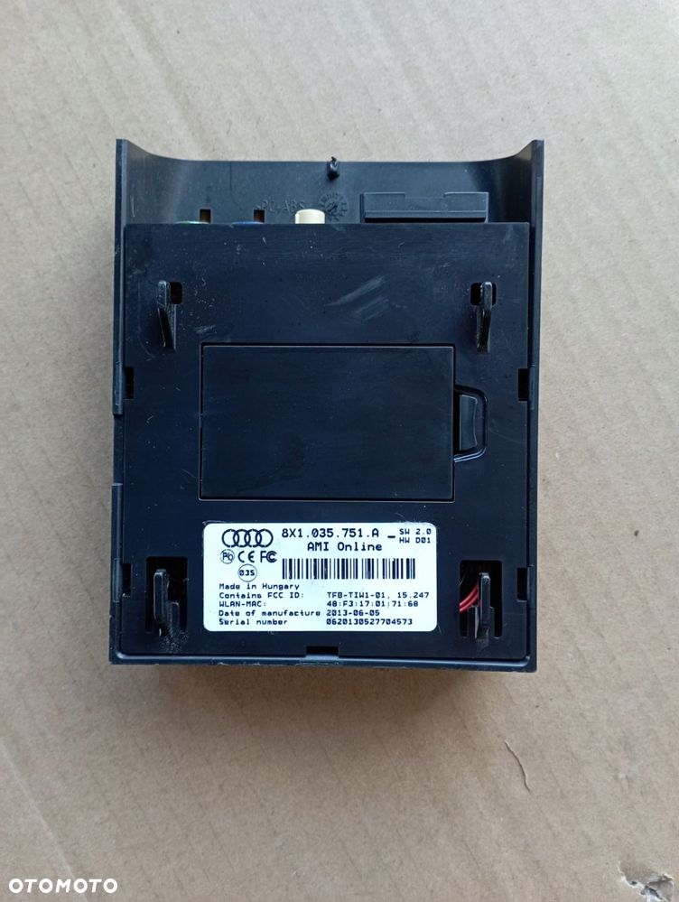 AUDI A1 8X MUSIC INTERFACE ONLINE SD 8X1035751A - 1