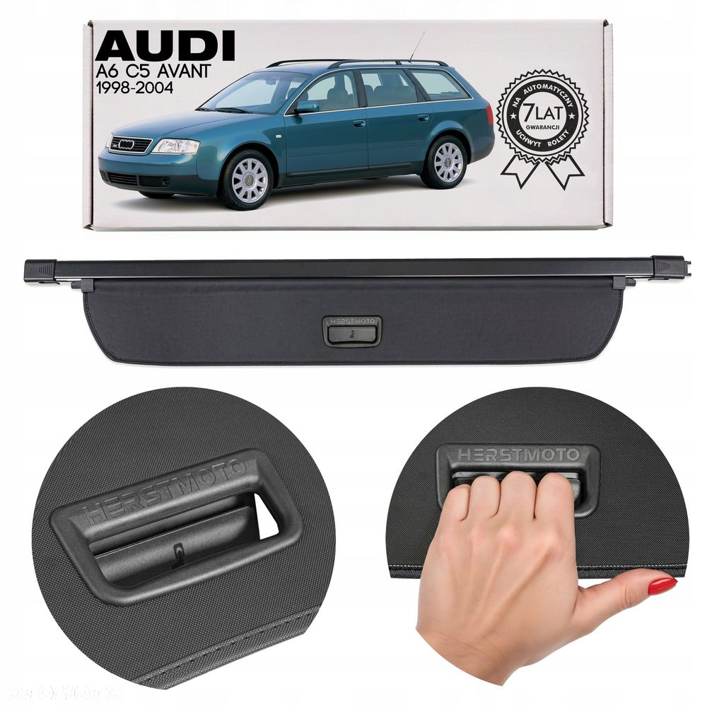 roleta bagażnika 4b9863553g audi a6 c5 1998-2004 avant - 1