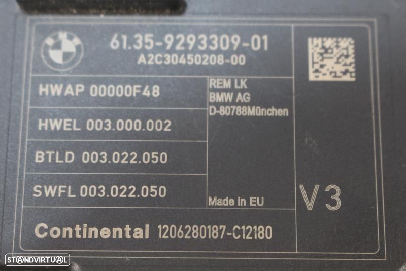 Módulo Eletrónico Bmw 3 (F30, F80)  9293309 / 9 293 309 /A2c30450208 0 - 2