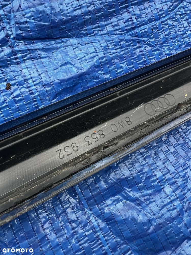 LISTWY LISTWA PROGOWA PROGOWE PRAWA LEWA AUDI A4 B9 S LINE LX5H 8W0853931 8W0853932 - 4