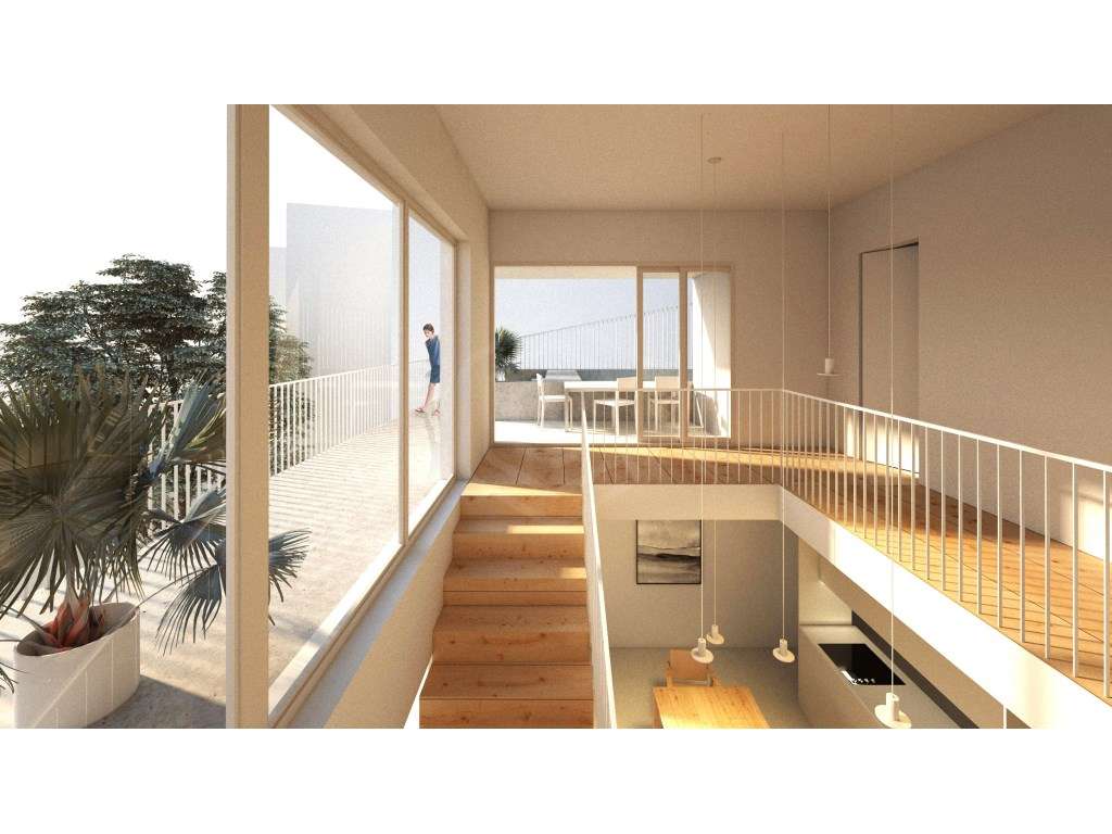 Apartamento duplex T3, com piscina privada no último piso e 2 estac... - Grande imagem: 4/43