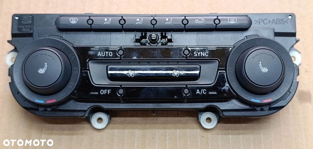 Altea panel nawiewu grzane fotele lift Altea XL lift Seat 5P0 907 044 AC