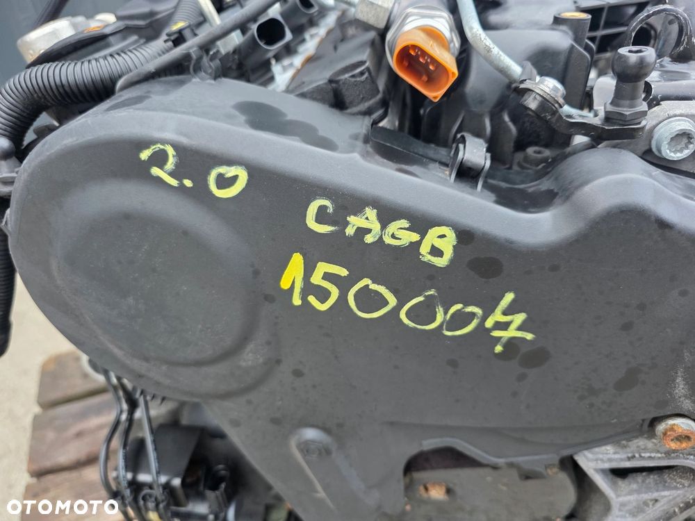 SILNIK KOMPLETNY AUDI A4 B8 A5 A6 SEAT EXEO 2.0 TDI CAG CAGB 150007 KM ! - 13