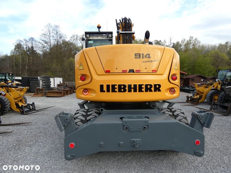 Liebherr 914 Compact / Super Stan / Speeder 30km/h / Łapy + pług / - 4