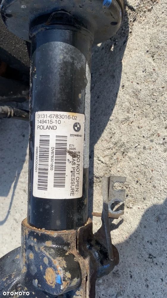 AMORTYZATOR ZWROTNICA PRAWY PRZÓD KOMPLET BMW X6 E71 X5 E70 6783016 - 4