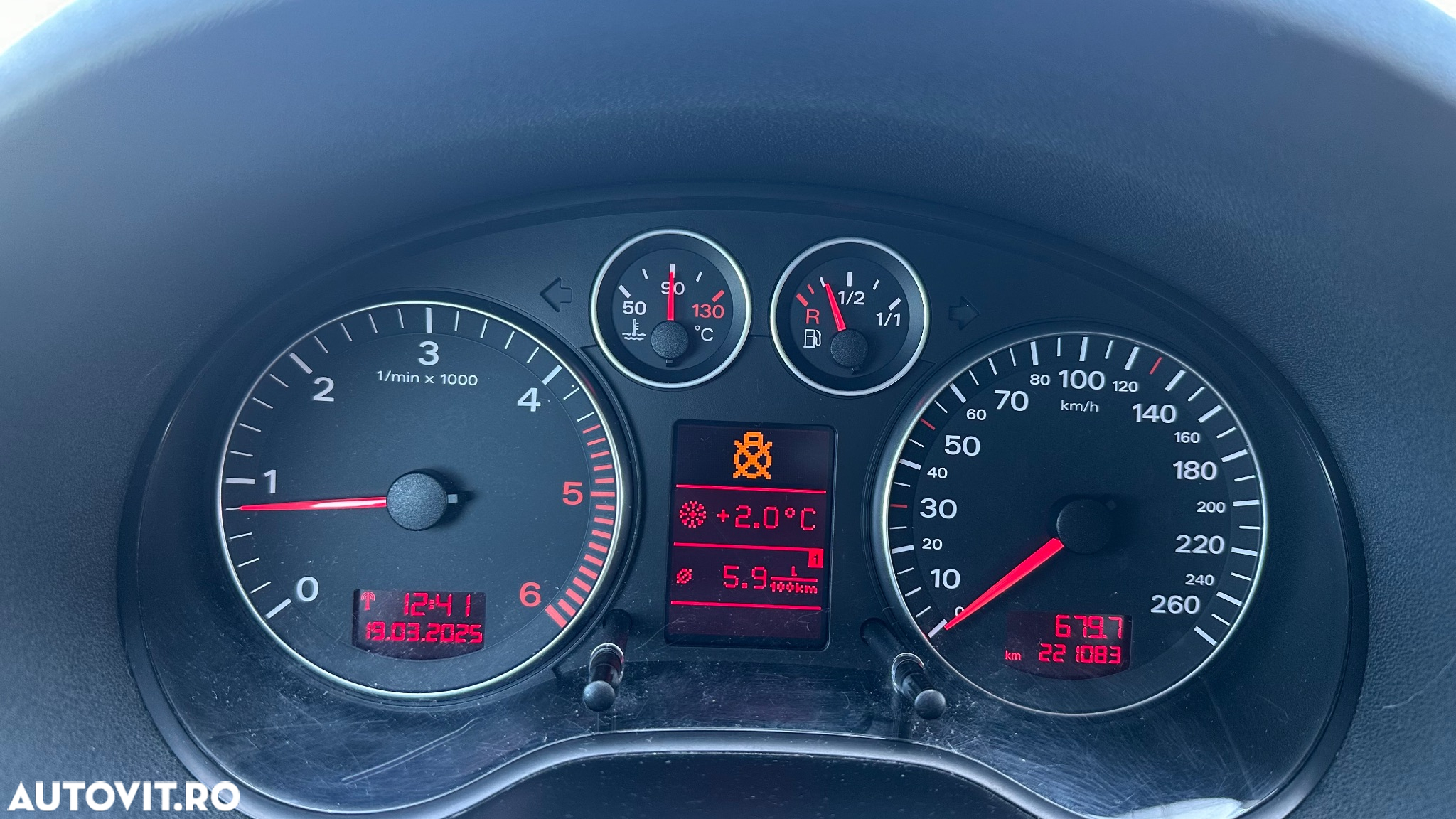 Audi A3 1.9 TDI Sportback Ambiente - 12