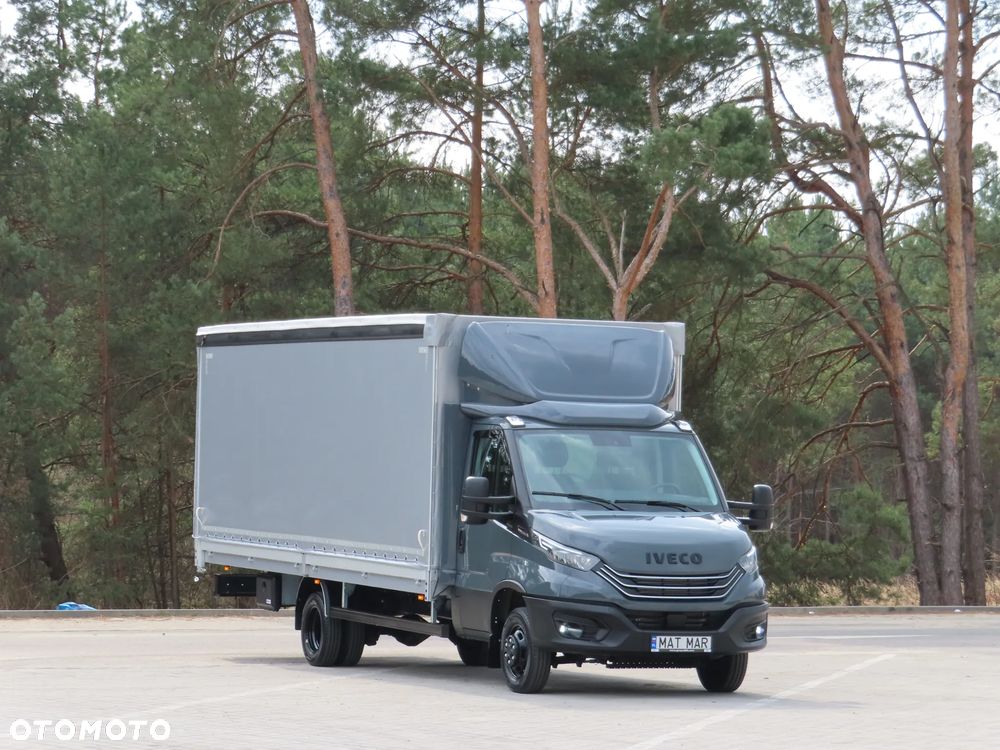 Iveco DAILY 50C18 Hi-Matic Firana Obustronna + Dach Suwany Skrzynia 6310 mm 12 Euro Palet Rozstaw Osi 4750 mm WZMACNIANY Full Opcja Wyposażenia Stan Wizualny I Techniczny NOWY Tak Jak Z Taśmy Produkcyjnej Gotowy Dostępny OKAZJA POLECAM - 2