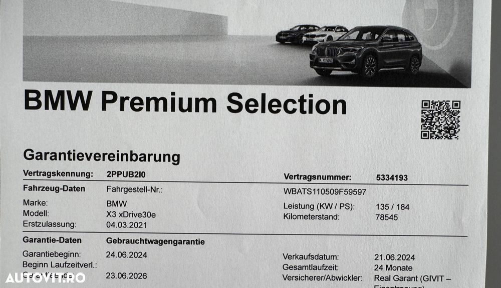 BMW X3 xDrive30e AT PHEV - 2