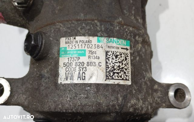 Compresor AC 5Q0820803C 1.6TDI CAY Audi A3 8P/8PA [2th facelift] [200 - 3
