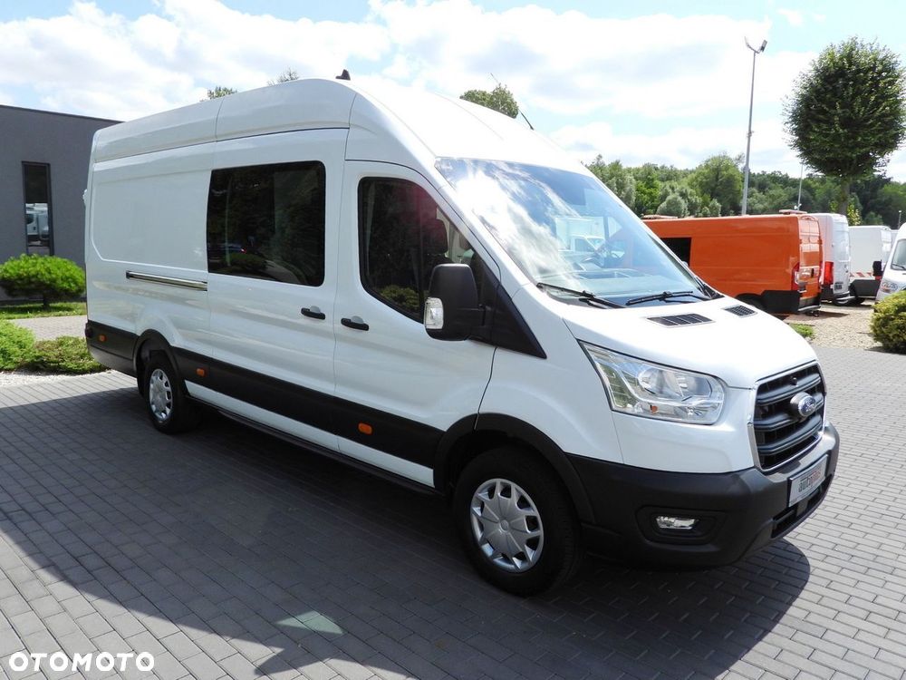 Ford TRANSIT FURGON BRYGADÓWKA 6 MIEJSC TEMPOMAT KLIMATYZACJA  185KM - 5