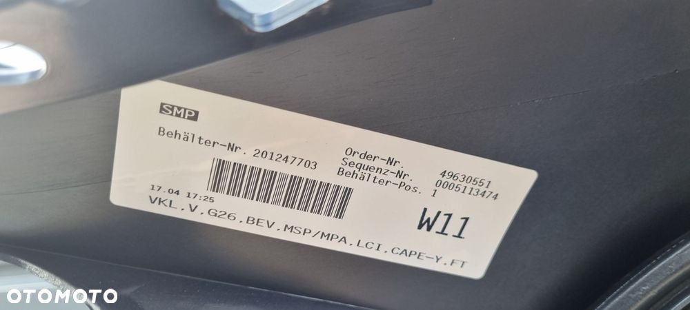 BMW 4 i4 G26 LCI M-PAKIET 2024- Zderzak przód oryginał MC028 - 17