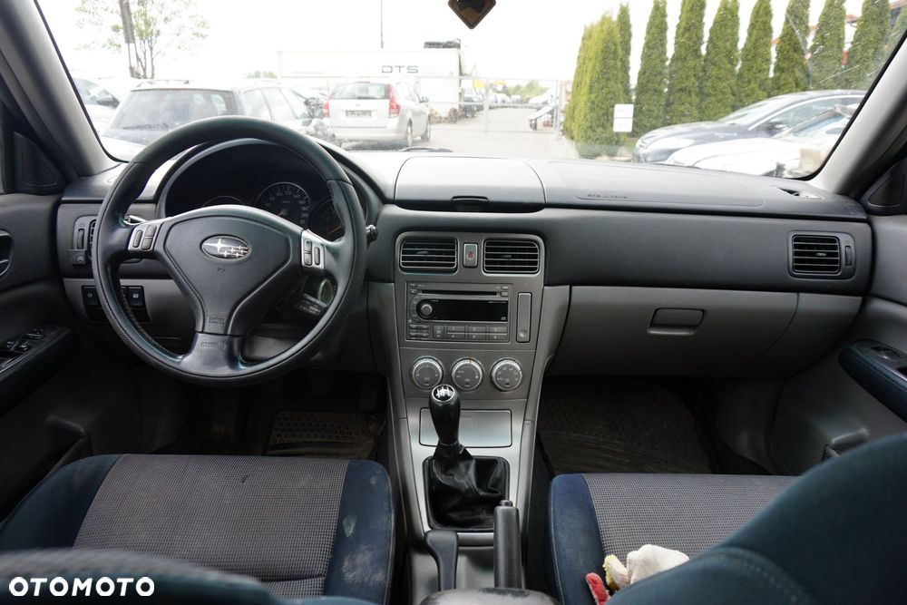 SUBARU FORESTER II SG 2006 32J 2.0 16V EJ20F 158KM TY755XT7AA CZARNY na części - 10