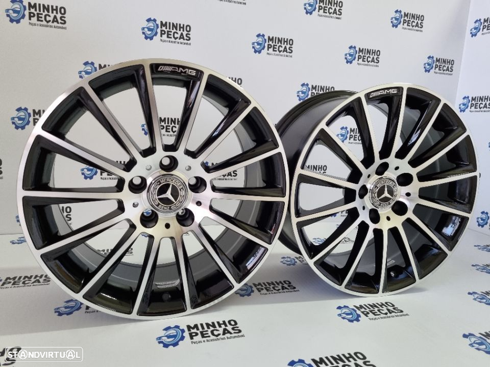 Jantes Mercedes (C63) AMG Turbine em 18 - 2