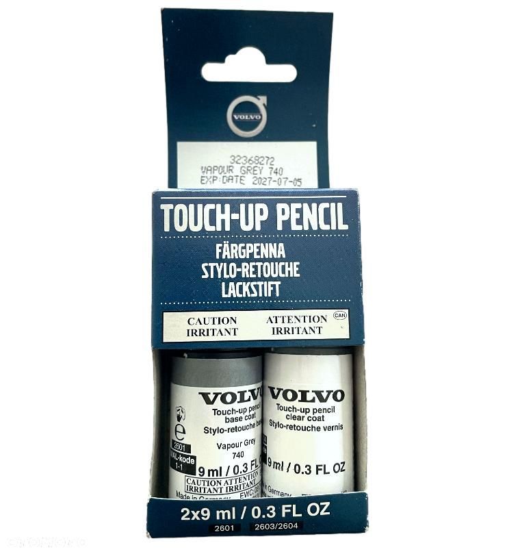 VOLVO lakier sztyft mazak zaprawka Vapour Grey 740 - 1