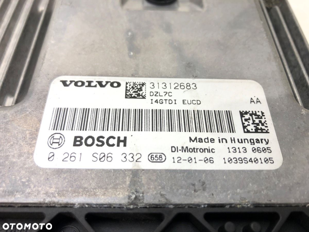 KOMPUTER SILNIKA - 1303.00 PLN - VOLVO V70 III (135) 2007 - 2016 T5 177 kW [241 KM] benzyna 2010 - - 4