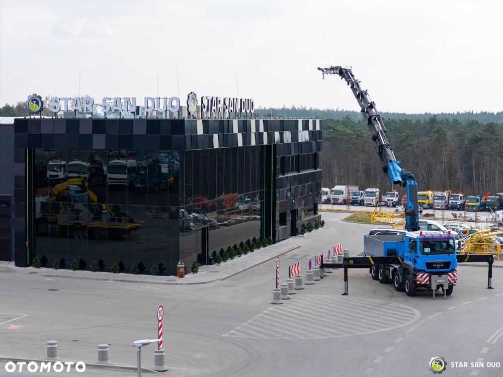 MAN TGA 41.480 8x8 PALFINGER PK 100002 HDS Żuraw Fly Jib Wciągarka - 4
